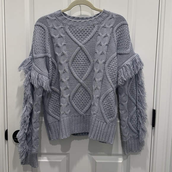 Knit Fringe Sweater - Picture 2 of 4